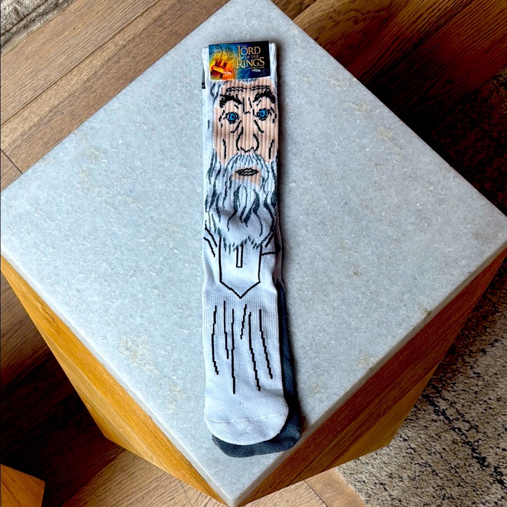 NWT Lord of the Rings Gandalf Socks